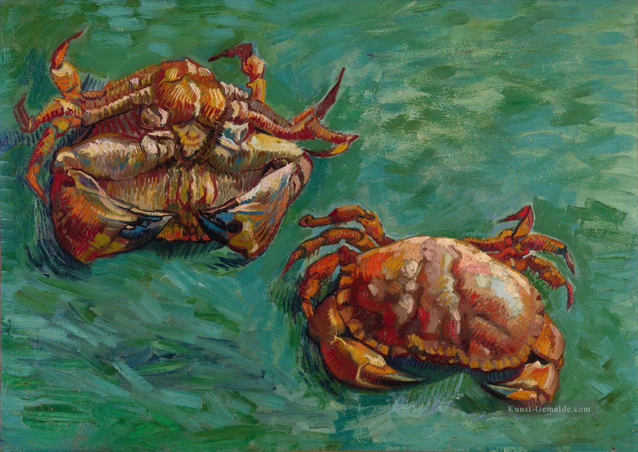 Zwei Krabben Vincent van Gogh Stillleben Impressionismus Ölgemälde